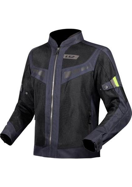 Blade Aır Yazlık Motosiklet Montu Mavi-Neon Sarı
