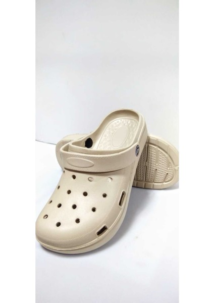 Modeli Bej Renk Rahat ve Hafif Suya Dayanıklı Sandalet Terlik indirimleri