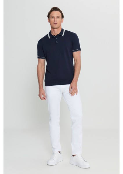 %100 Pamuk Standart Fit Normal Kesim Polo Yaka Triko Tişört fiyatları