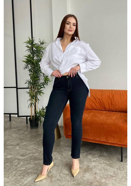 6527 Anna Kadın Jean Pantolon