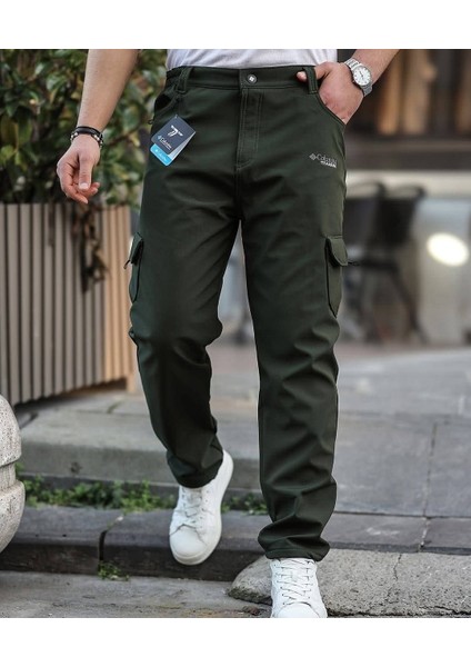 Polarlı Iç Tasarımlı, Su Geçirmez ve Rüzgar Korumalı Outdoor Taktikal Pantolon – Çok Cepli, Yüksek Performanslı