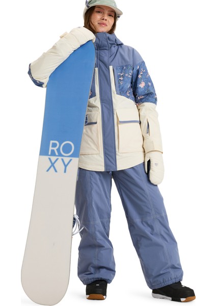 Çok Renkli Kadın Kayak Montu ERJTJ03473CHLOE Kım Parka Jk fiyatları