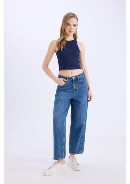 Fitted Halter Yaka Fitilli Kaşkorse Atlet U0357AZ25SM