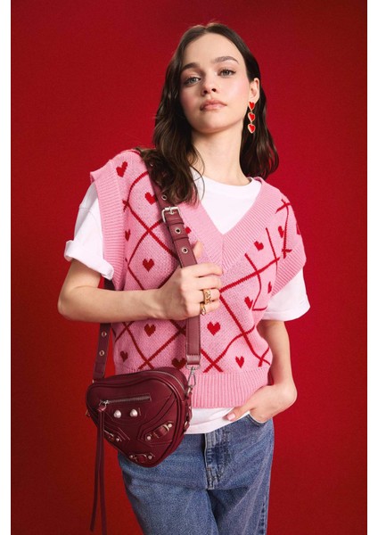 Kadın Suni Deri Omuz Çantası C1189AXNS