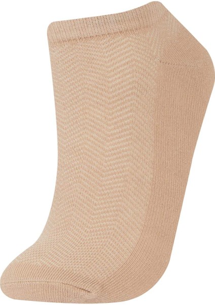 Kadın 5'li Pamuklu Patik Çorap E2128AXNS modelleri