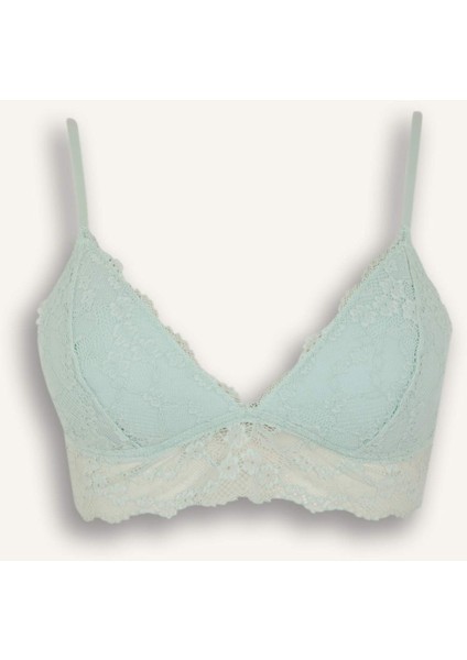 Dantelli Kaplı Pedli Bralet-Fall in Love D7843AX25SP