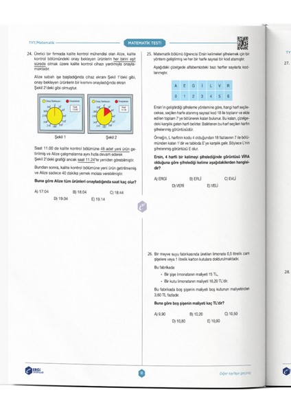 Ergi AYT Matematik Soru Bankası ve TYT Matematik Denemeleri