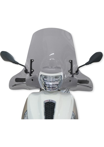 Piaggio Medley 150 2023 Uyumlu Ön Cam Füme 45 cm
