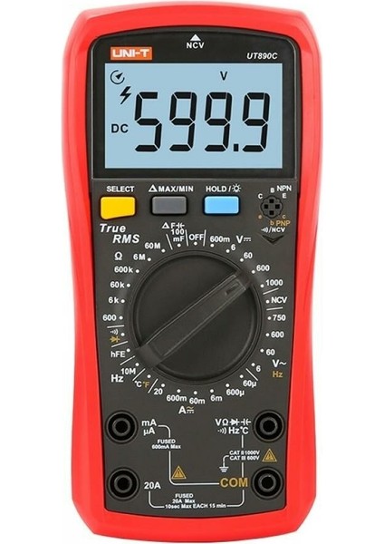 Unı-T UT890C Digital Multimetre Ölçü Aleti