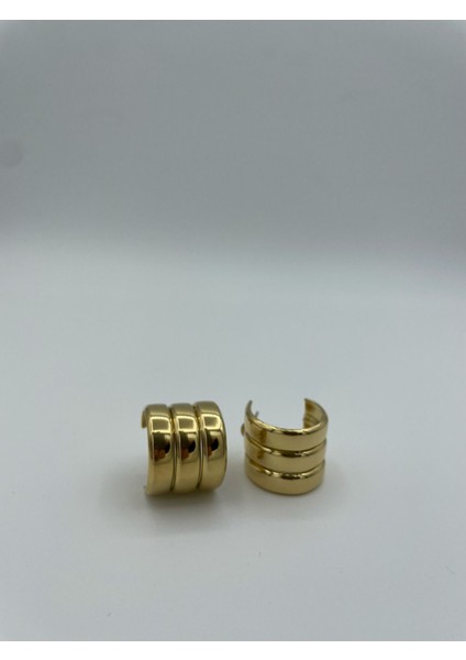 3'lü Gold Çelik Küpe fiyatları