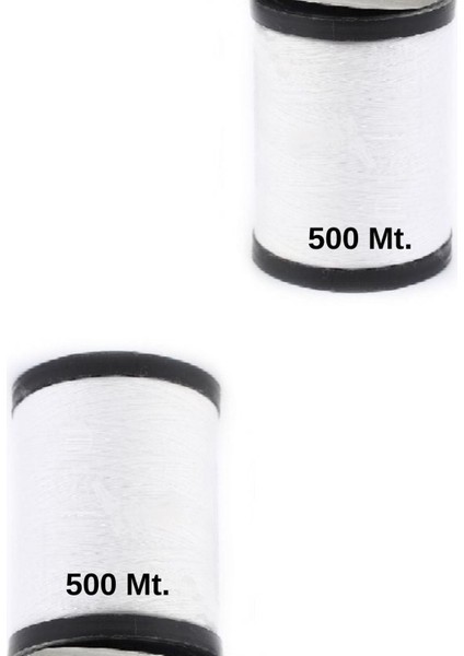 Ön-El Extra Sağlam Kuaför ve Dikiş Ipi 500METRE X2 Kaş Bıyık Ipi Kopmayan Ip