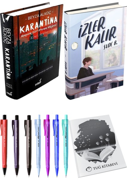 İzler Kalır (Ciltli) ve Karantina 2 (Ciltli) (2'li Set)