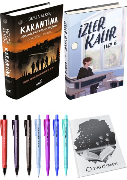 İzler Kalır (Ciltli) ve Karantina 4 (Ciltli) (2'li Set)