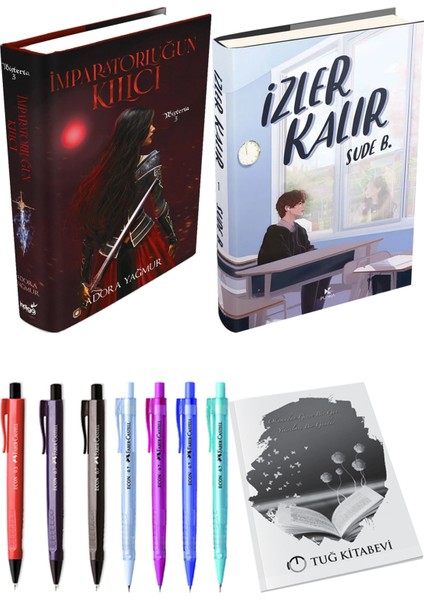İzler Kalır (Ciltli) ve İmparatorluğun Kılıcı (Ciltli) (2'li Set)