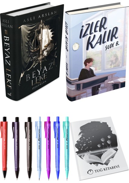 İzler Kalır (Ciltli) ve Beyaz Leke 2 / Özgürlük (Ciltli) (2'li Set)