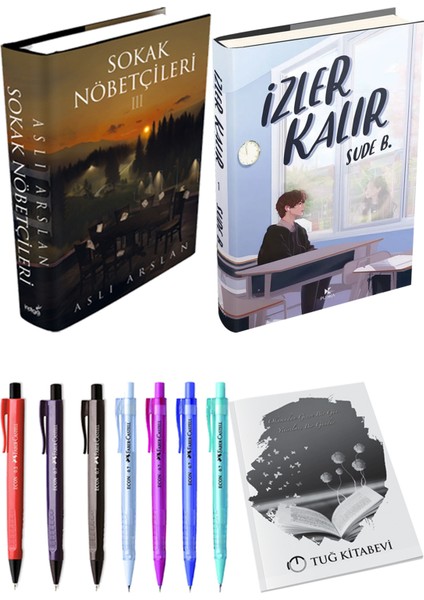 İzler Kalır (Ciltli) ve Sokak Nöbetçileri 3 (Ciltli) (2'li Set)