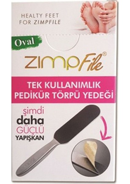 Tek Kullanımlık Pedikür Törpüsü 100 Adet Oval
