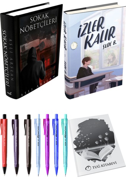 İzler Kalır (Ciltli) ve Sokak Nöbetçileri 1 (Ciltli) (2'li Set)
