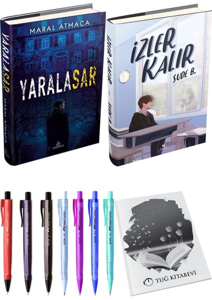 İzler Kalır (Ciltli) ve Yaralasar 1 (Ciltli) (2'li Set)