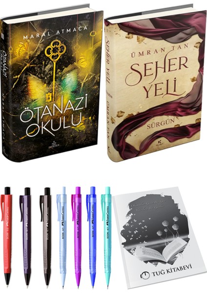 Seher Yeli 1 / Sürgün (Ciltli) ve Ötanazi Okulu 3 (Ciltli) (2'li Set)