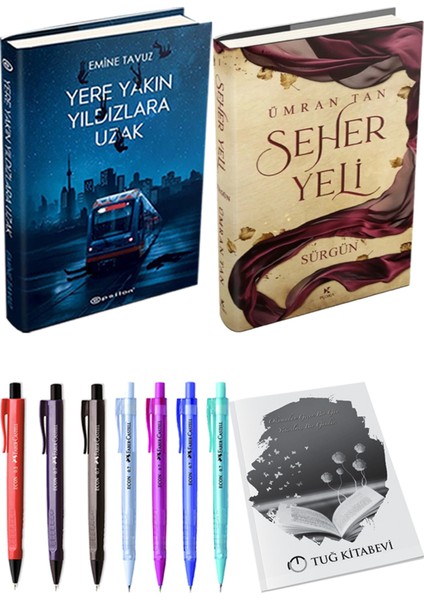 Seher Yeli 1 / Sürgün (Ciltli) ve Yere Yakın Yıldızlara Uzak (Ciltli) (2'li Set)