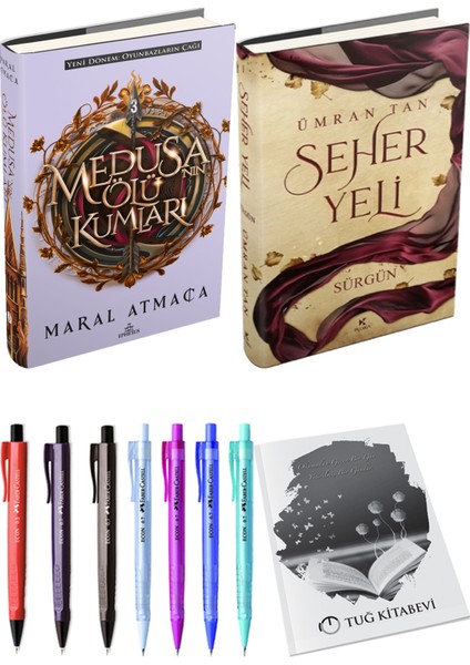 Seher Yeli 1 / Sürgün (Ciltli) ve Medusanın Ölü Kumları 3 (Ciltli) (2'li Set)