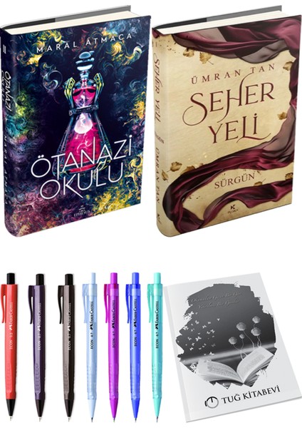 Seher Yeli 1 / Sürgün (Ciltli) ve Ötanazi Okulu 2 (Ciltli) (2'li Set)