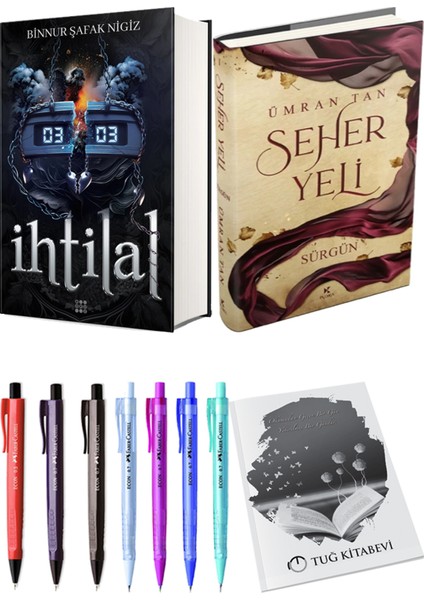 Seher Yeli 1 / Sürgün (Ciltli) ve İhtilal 2 / Zede (Ciltli) (2'li Set)