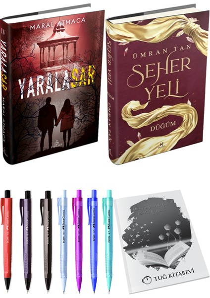 Seher Yeli 2 / Düğüm (Ciltli) ve Yaralasar 4 (Ciltli) (2'li Set)