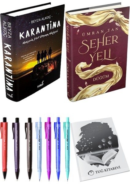 Seher Yeli 2 / Düğüm (Ciltli) ve Karantina 1 (Ciltli) (2'li Set)