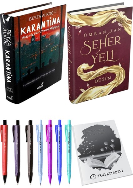 Seher Yeli 2 / Düğüm (Ciltli) ve Karantina 2 (Ciltli) (2'li Set)