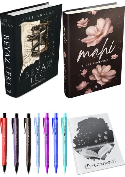 Mahi (Ciltli) ve Beyaz Leke / Mahkumiyet (Ciltli) (2'li Set)