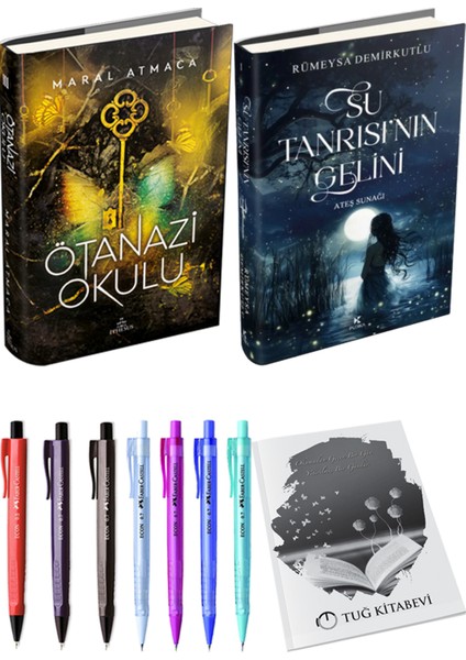 Su Tanrısının Gelini Ateş Sunağı (Ciltli) ve Ötanazi Okulu 3 (Ciltli) (2'li Set)