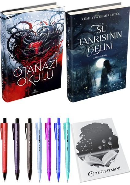 Su Tanrısının Gelini Ateş Sunağı (Ciltli) ve Ötanazi Okulu 4 (Ciltli) (2'li Set)