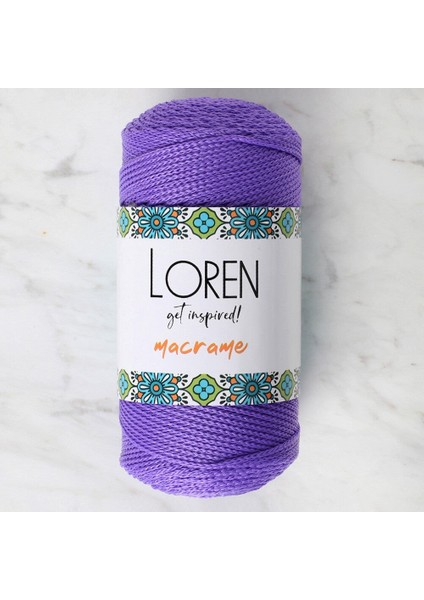 Macrame Mor El Örgü Ipi - Rm 0141 - 34346