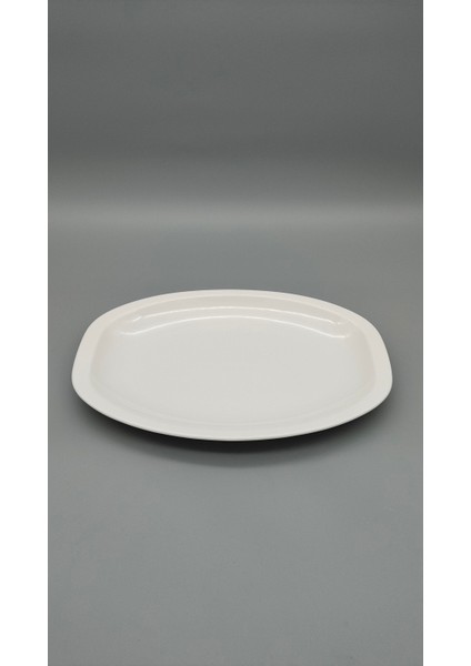 Irun 34 cm Dekorsuz Kayık Tabak