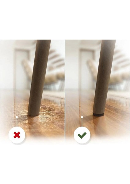 Yapışkanlı Keçe 20 mm Yuvarlak