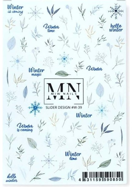 Stiker Mn W-39