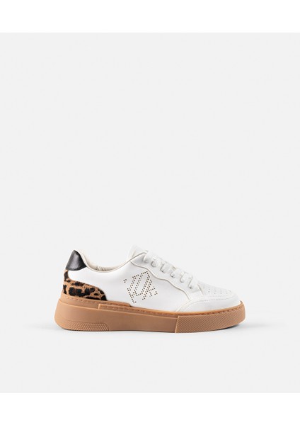 Leopar Desen Mix Sneaker