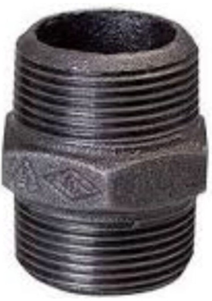 Siyah Nipel 3/4"
