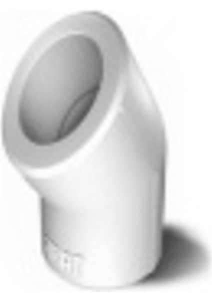 25 mm Açık Dirsek Pprc 2 Adet Pvc