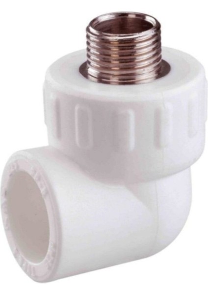 Dirsek Dış Dişli Pprc 20 mmX1/2"