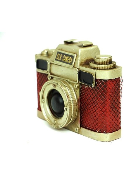 Dekoratif Metal Fotoğraf Makinesi Obje Biblo Vintage Hediyelik fiyatları