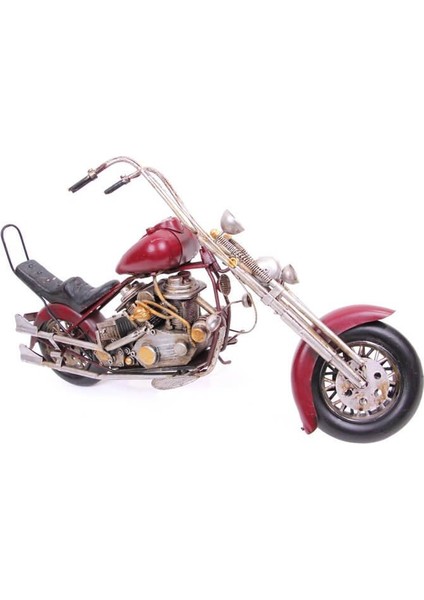 Dekoratif Metal Motosiklet Biblo Dekoratif Hediyelik