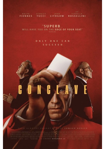 Conclave (2024) 0001 (Folyo / Afiş / Poster) 2215 ( 35 cm x 50 cm )
