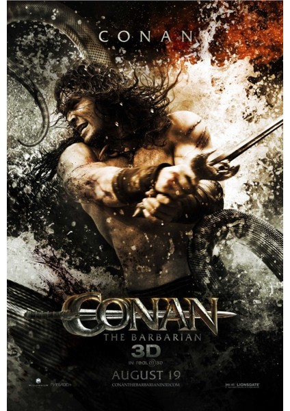Conan The Barbarian (2011) 1 (Folyo / Afiş / Poster) 2211 ( 35 cm x 50 cm )