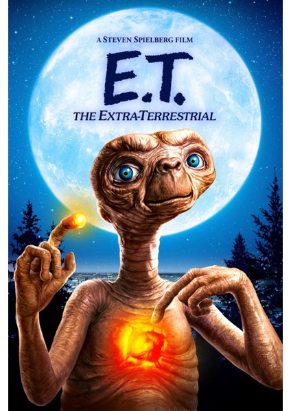 E.t. The Extra-Terrestrial (1982) 2 (Folyo / Afiş / Poster) 2625 ( 35 cm x 50 cm )