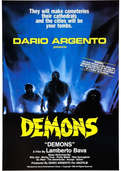 Demons (1985) (Folyo / Afiş / Poster) 2411 ( 35 cm x 50 cm )