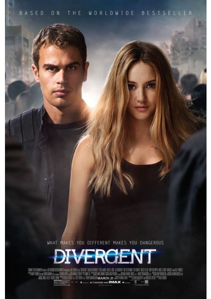 Divergent (2014) (Folyo / Afiş / Poster) 2494 ( 35 cm x 50 cm )