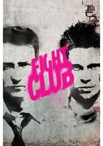 Fight Club (1999) 0002 (Folyo / Afiş / Poster) 2846 ( 35 cm x 50 cm )